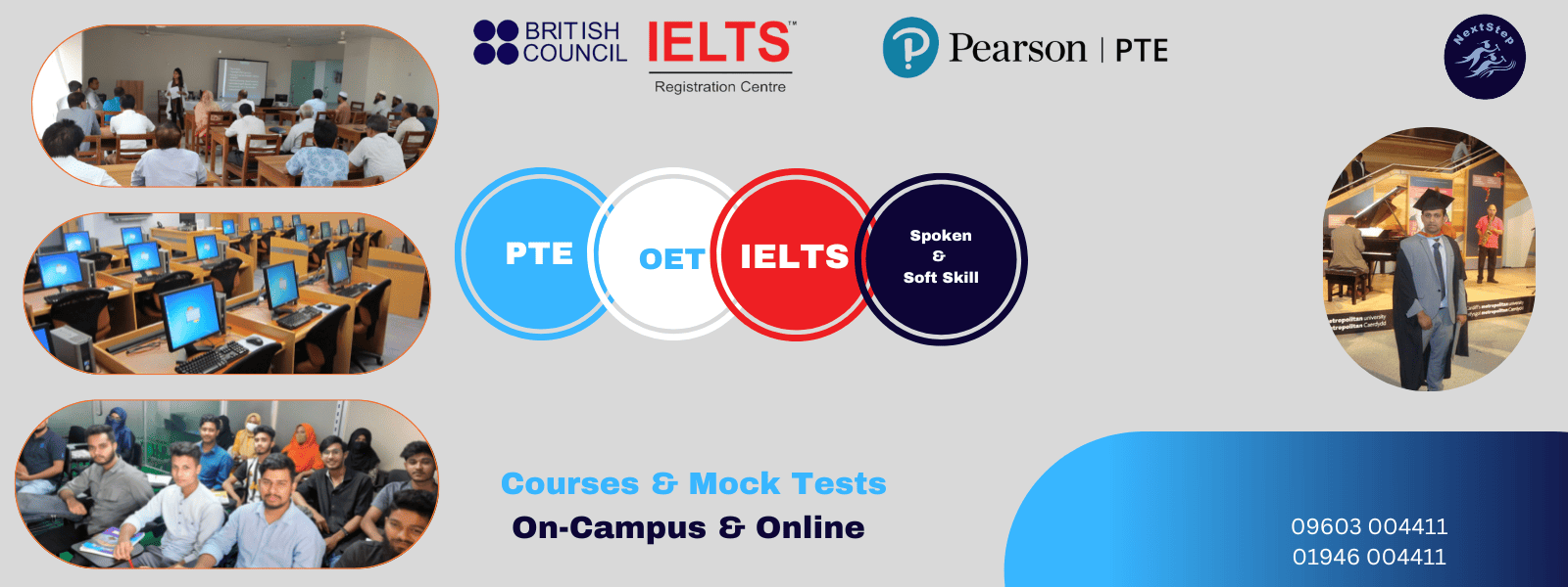 Spoken, PTE & IELTS Courses in Bangladesh
