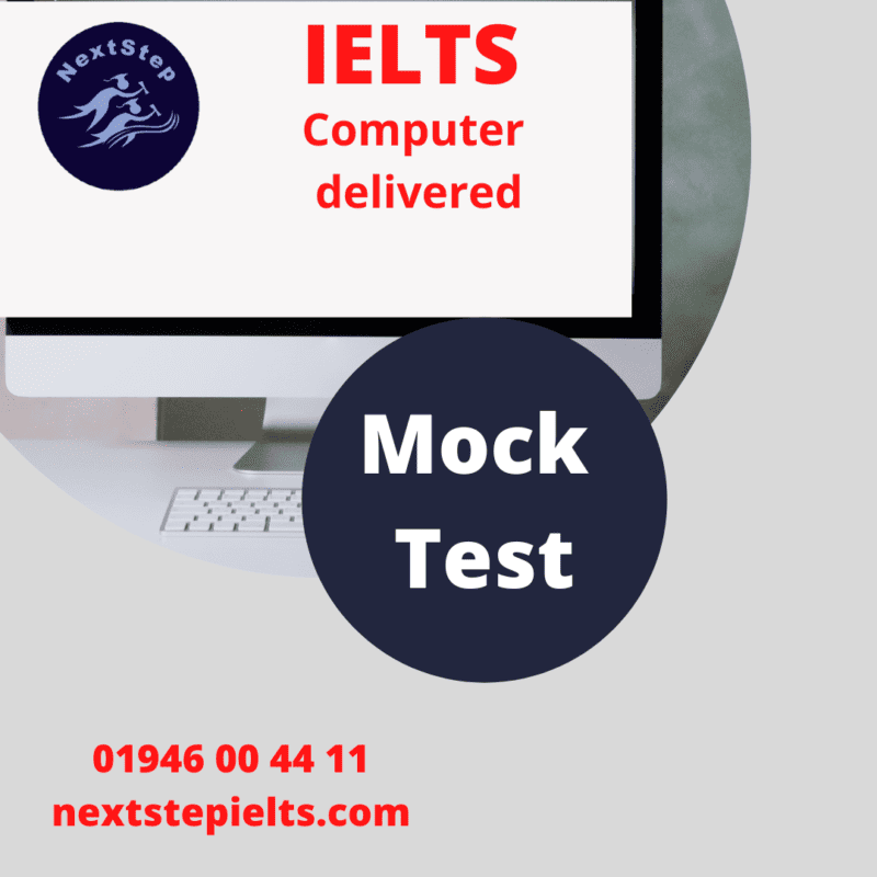 5 IELTS Computer delivered mock tests