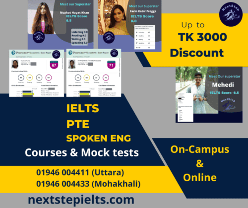 TK 5000 Discount Best IELTS Coaching Center in Dhaka