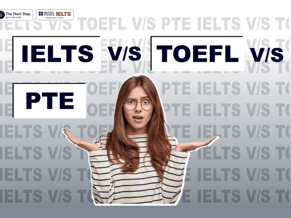 IELTS vs TOEFL vs PTE