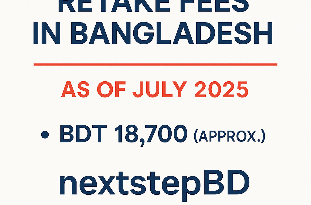 IELTS One Skill Retake Fee in Bangladesh